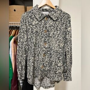 Chic Oversized Boyfriend Shirt Jacket